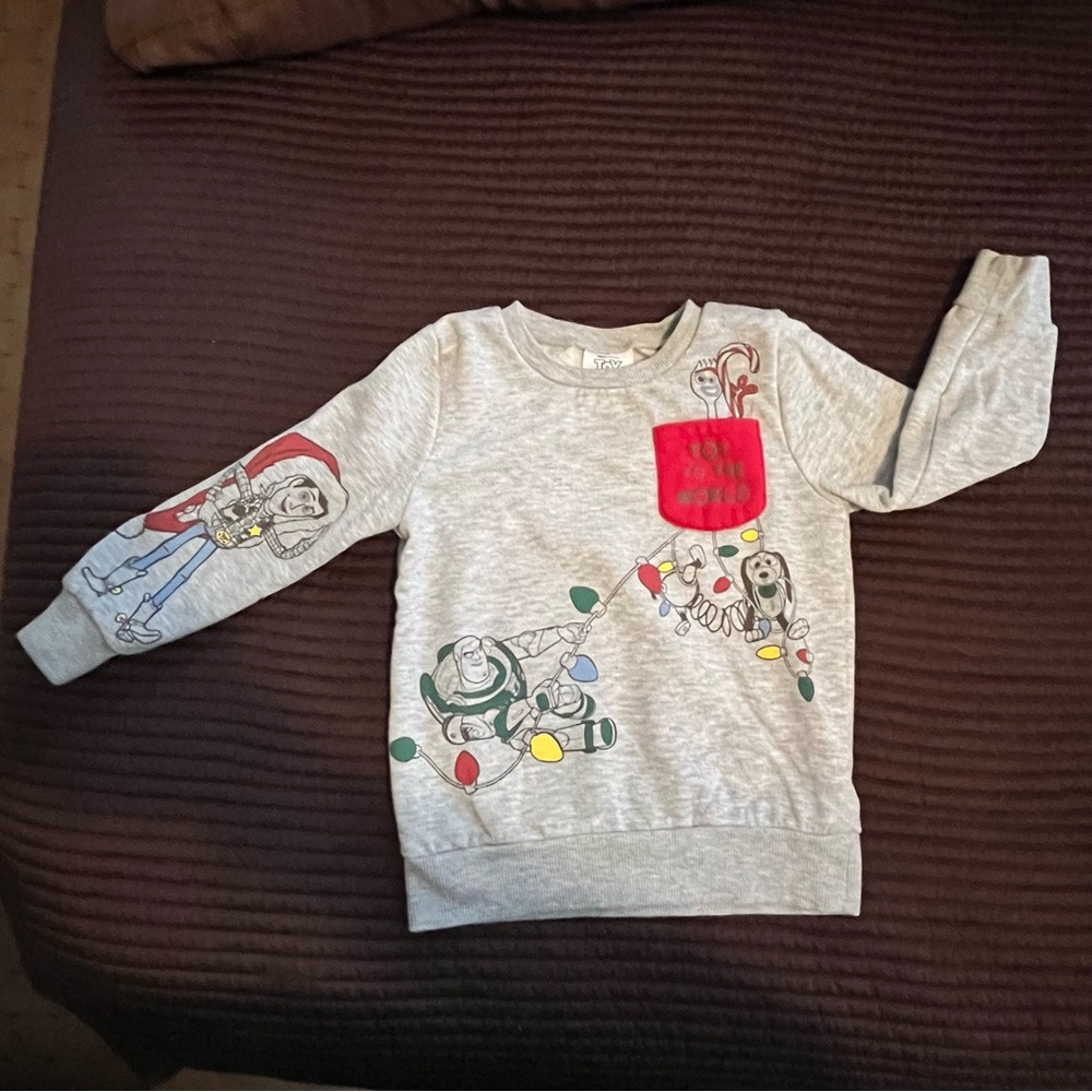 Toy Story Christmas Sweatshirt 4T